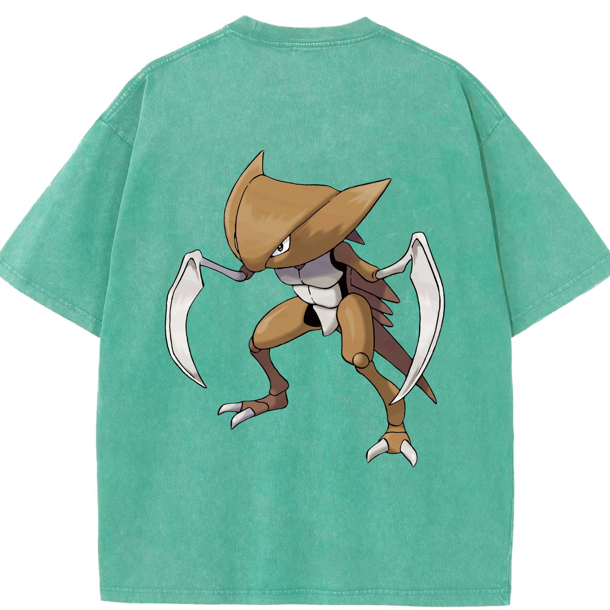 （画像用） ポケットモンスター Pokémon 綿100% ヴィンテージ風 半袖Tシャツ（背面プリント）